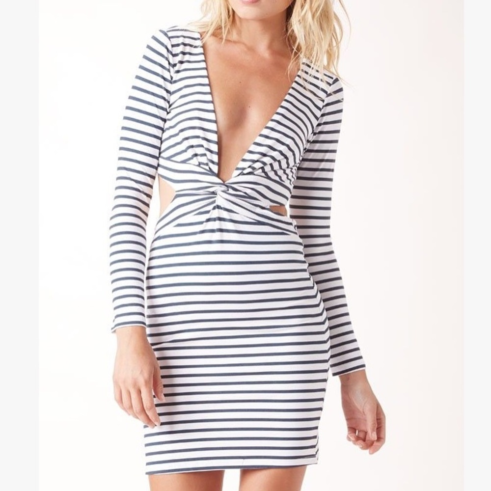 Planet Blue Striped BB Dress